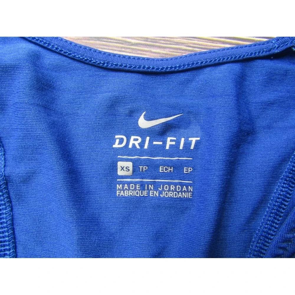 Nike Womens Size XS Blue‎ Round Neck Short Sleeve Tee T Shirt Athletic Gym